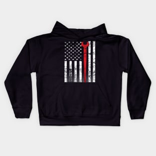 American Tower Climber Kids Hoodie